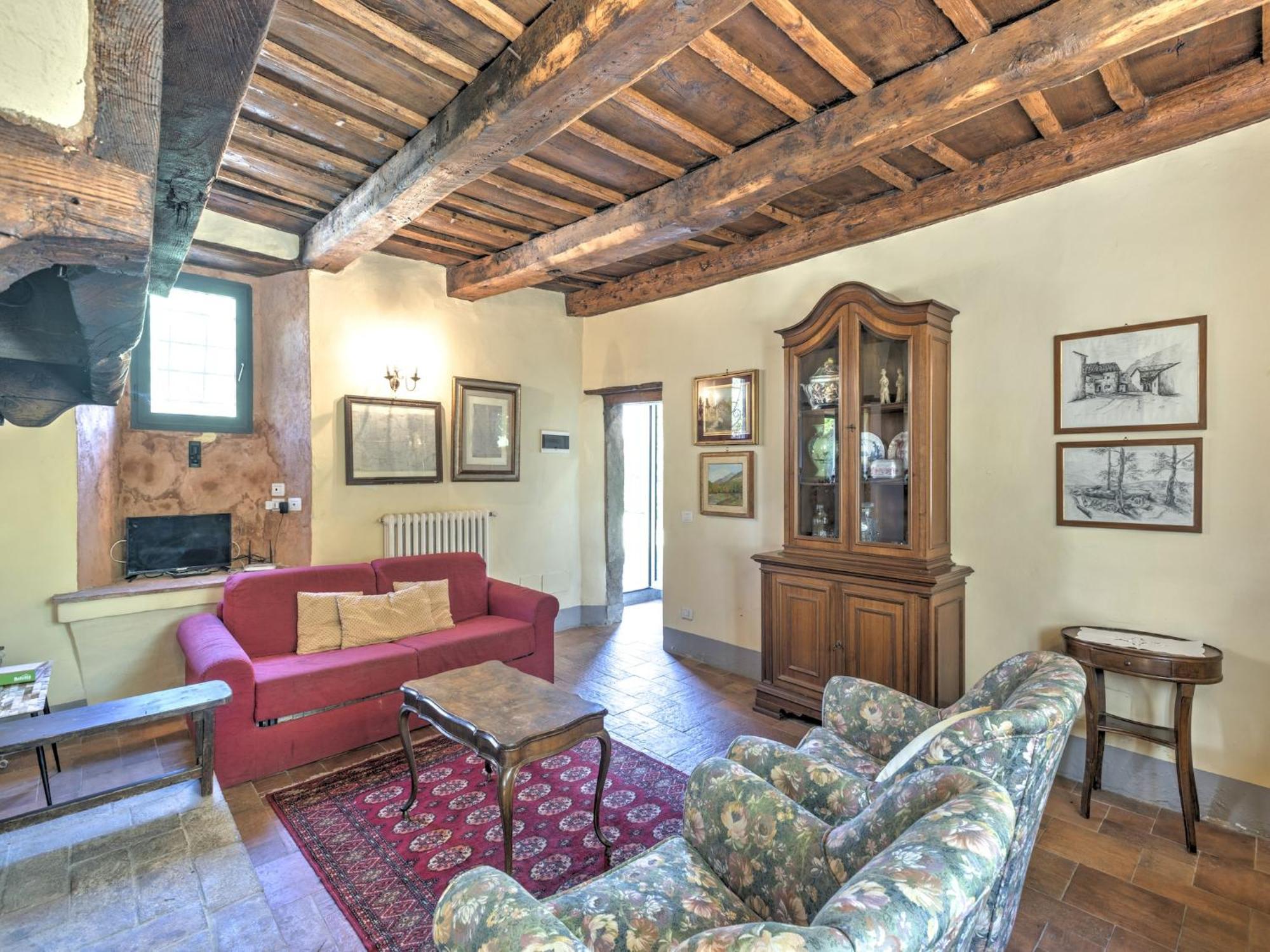 Comfy Home In San Godenzo With Lake Nearby Buitenkant foto