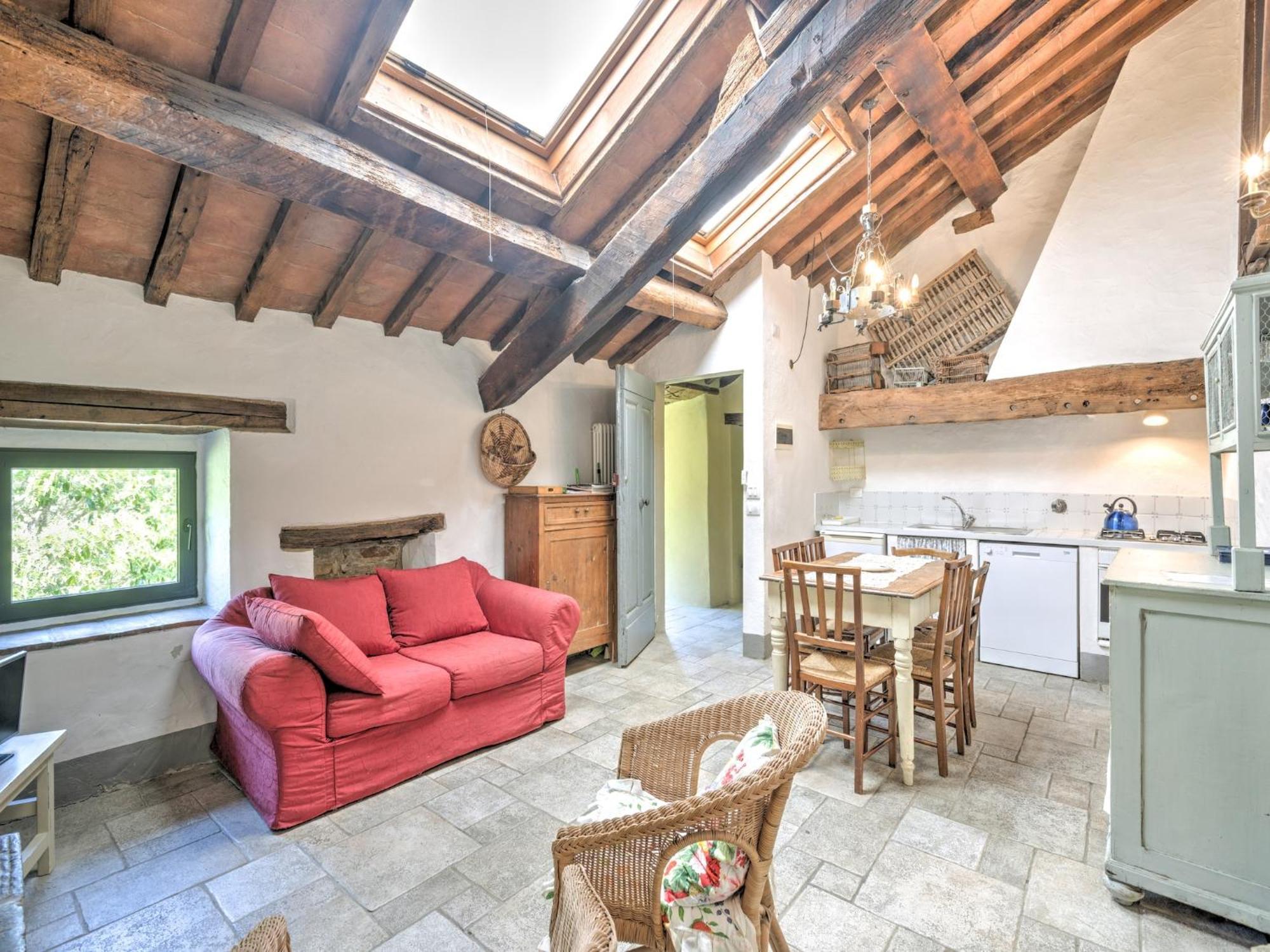 Comfy Home In San Godenzo With Lake Nearby Buitenkant foto